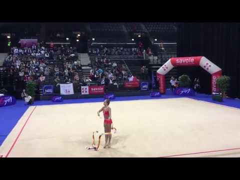 Lilou JURJEVIC - Ruban - Nationale B 14-15 ans - CDF Chambéry 2017