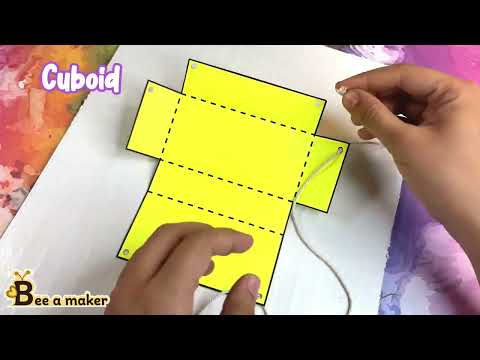 3D shapes pull up nets|STEM activity |Math activity