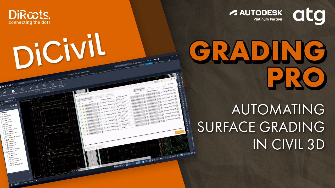 Grading Pro: Automating Surface Grading in Civil 3D