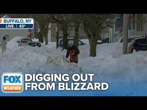 Travel Ban Lifted in Buffalo, Blizzard Dig Out Continues