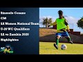 Sinoxolo Cesane - SAWNT U20 WC Qualifier Highlights RSA vs Zambia