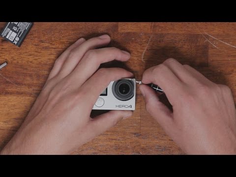 GoPro Hero 4/3+/3 Lens Change - 5.4mm 10MP Non-Distortion Lens Install