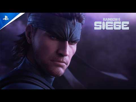 Rainbow Six Siege - Solid Snake Reveal Trailer | PS5 & PS4 Games