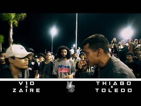 V10 E ZAIRE X THIAGO E TOLEDO | 1 FASE | 1ª BATALHA MARGINAL RS