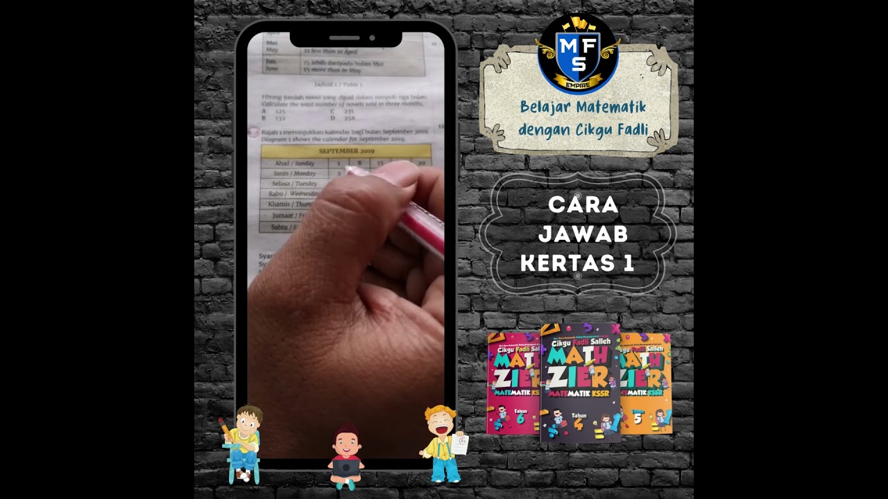 Tips Kertas 1 oleh Cikgu Mohd Fadli Salleh