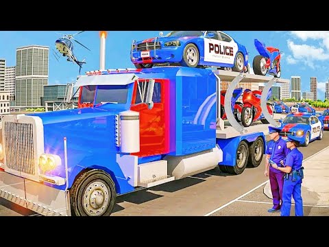 Police Limousine Transportation - Transport Truck Simulator 2021 - Android Game Play