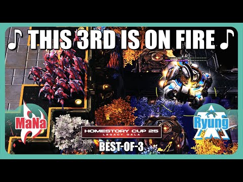 MaNa (P) makes Phoenix Colossus look COOL?!! vs. Ryung (T)  - HomeStory Cup 25 - StarCraft 2