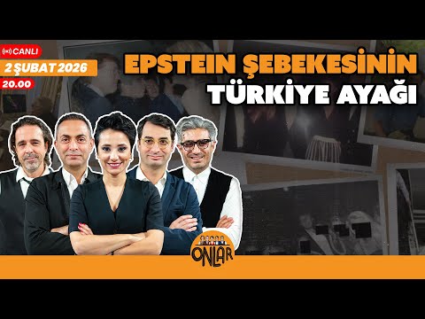 Epstein şebekesinin Türkiye ayağı | Canlı Yayın | 02 Şubat Pazartesi 20:00
