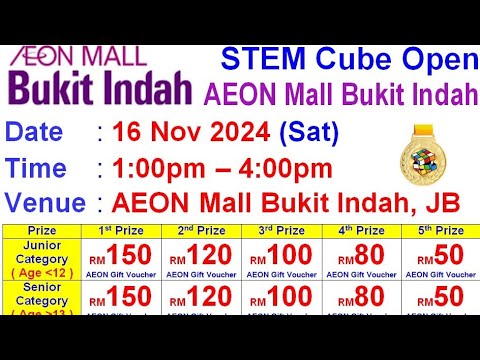 STEM Cube Open AEON Mall Bukit Indah on 16/11/2024
