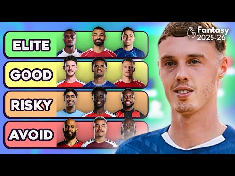 FPL 2025/26 ALL MIDFIELDERS RANKED! | Best, Cheap & Differential Midfield TIER LIST! 📊 GW1 Tips