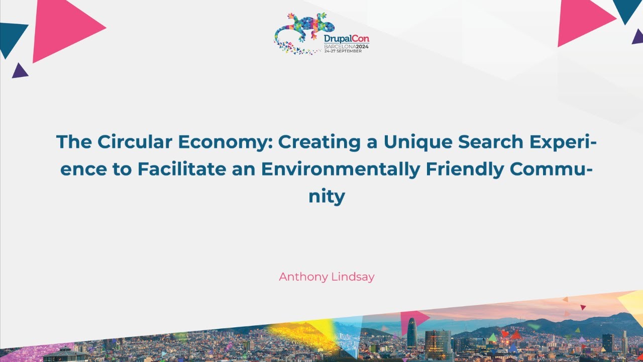 The Circular Economy: Creating a Unique Search Experience to Facilitate an Environmentally Friendly