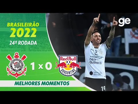 Gols e lances de Corinthians x Red Bull Bragantino