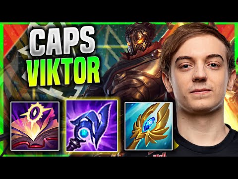 CAPS IS SO CLEAN WITH VIKTOR LUDEN'S! - G2 Caps Plays Viktor MID vs Sylas! | Season 11