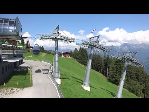 Bergstationseinfahrt Finkenberger Almbahn - D- Line