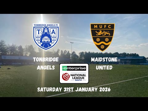 FOUR POINTS AGAINST THE STONES 😊 - Tonbridge Angels 1-1 Maidstone United 31/01/2026
