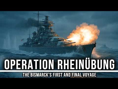 Fall Asleep To | The ENTIRE Operation Rheinübung | Bismarck’s Last Voyage | WW2 War Documentary