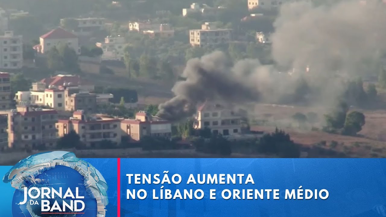 Ataques entre Hezbollah e Israel aumentam tensão no Líbano | Jornal da Band