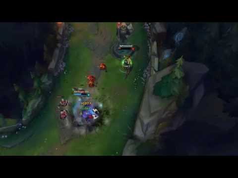 Tryndamere 1v2 Outplay