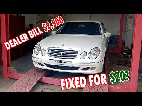 Problem with SBC on Mercedes W211, W219 / I Fixed A $2,500 Problem On My Mercedes W211 For $20