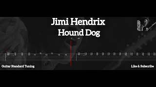 Jimi Hendrix - Hound Dog ( Tab Guitar )