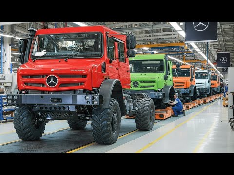 Thumbnail for Inside The Massive German Factory Building Powerful Mercedes Unimog Off-Road Trucks by Unimog