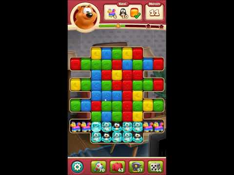 Toon Blast Level 2881 - NO BOOSTERS 🐻🐺🐱 | SKILLGAMING ✔️