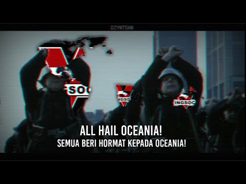"All Hail Oceania!" INDONESIAN and ENGLISH Lyrics/subtitles