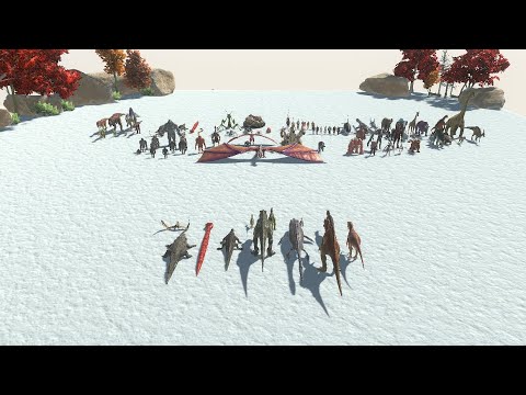 Ancient Predators VS All Factions (X2) - Animal Revolt Battle Simulator