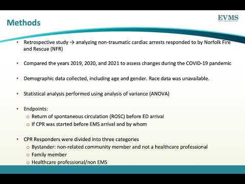 Thumbnail image of video presentation for The COVID-19 Pandemic and Its Effect on Bystander CPR