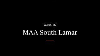 Tour MAA South Lamar Luxury Apartments