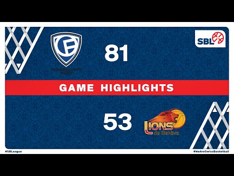 Fribourg Olympic vs. Lions de Genève - Game Highlights