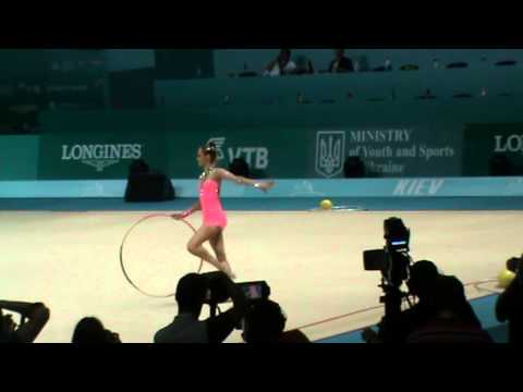 World Championships 2013 Kiev - GAMALEJEVA Jelizaveta LAT - Hoop, Qualification