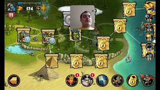 Saulius play royal heroes mobile port version part 4 we kill enemy and more upgrade army man🙎