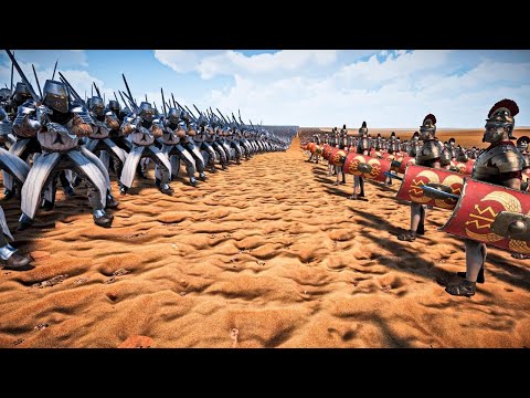 30,000 ROMAN GENERALS VS 1,000,000 KNIGHTS TEMPLAR - Ultimate Epic Battle Simulator 2 | UEBS 2