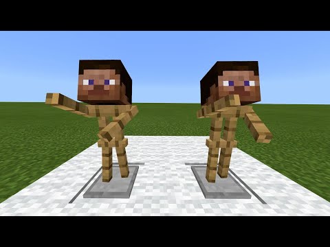 Minecraft DANCING Armor Stands