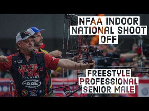 2022 NFAA Indoor Nationals Shoot Off | Freestyle Professional Senior Male