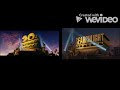 Logo Comparison 20th Century Studios Searchlight Pictures 2020