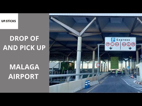Dropping off and picking up at Malaga airport