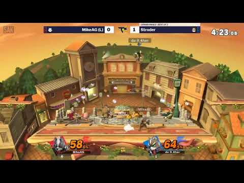 TJ29 SSBU Grand Finals - MikeAG (Wolf / Ken) vs Stroder (Fox)