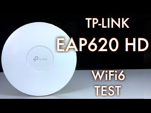 TP-LINK AX1800 ant lubų tvirtinamas dviejų juostų „Wi-Fi 6“ prieigos taškas video