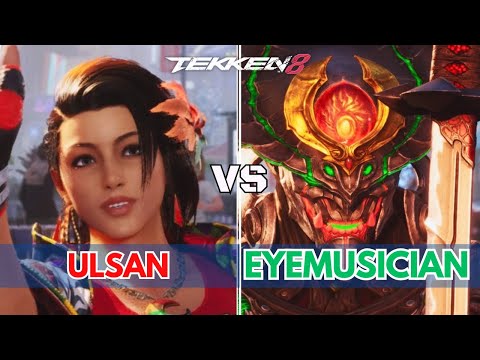 Tekken 8 High Level Match | Ulsan (Azucena) Vs Eyemusician (Yoshimitsu)