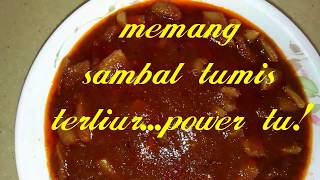 Malaysian Food Squid Sambal Sambal Sotong Kembang