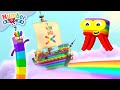 Let S Learn All About Number 7 Learn To Count For Kids Number Cartoon Numberblocks