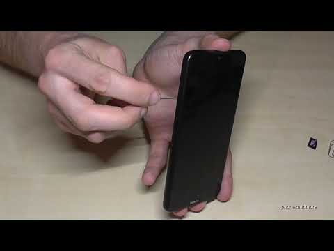 Nokia 7.2: How to insert the microSD card. Installation of the micro SD