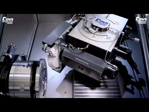 Hard-turning and cylindrical grinding on UGrind 800 - DVS Universal Grinding