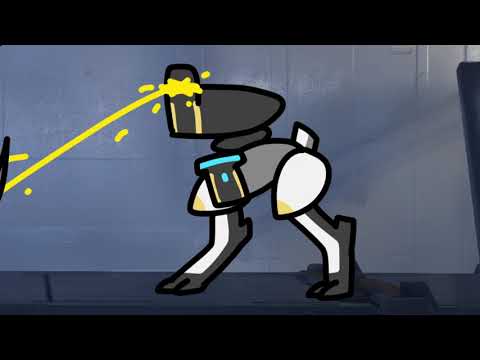 Warframe Animation - Beam Attack