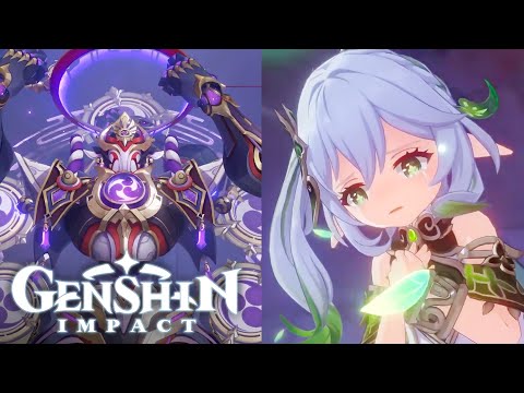 SCARAMOUCHE / WANDERER & NAHIDA TRAILER  Cutscene Genshin Impact Trailer