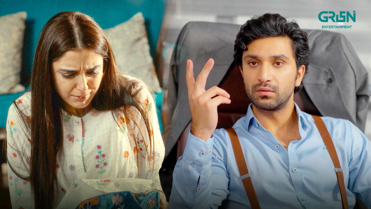 Haroon Tum Se Yeh Umeed Nahi Thi...!! Ahad Raza Mir | Maya Ali | Aik Mohabbat Aur | Green TV