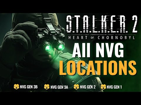 All NVG Locations in S.T.A.L.K.E.R 2!! Upgrade // Testing // NVG Adaption