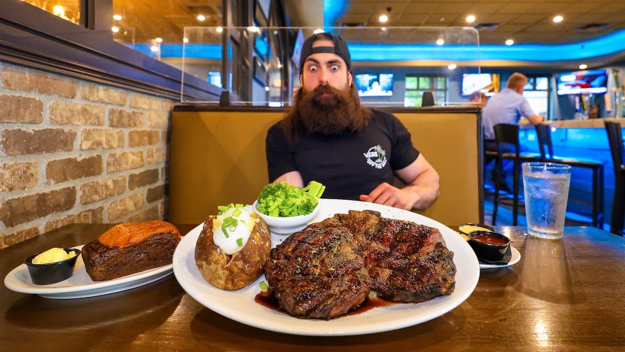 THE BEST STEAK CHALLENGE I'VE EVER ATTEMPTED! | BeardMeatsFood